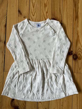 Robe écrue Petit Bateau 4 ans