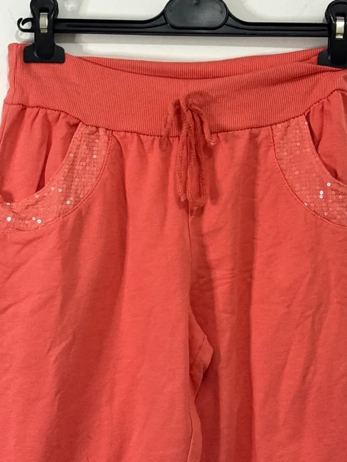 💥 Promotion ! Pantalon femme corail – Taille jusqu’au 48 – Neuf avec étiquette - photo numéro 4