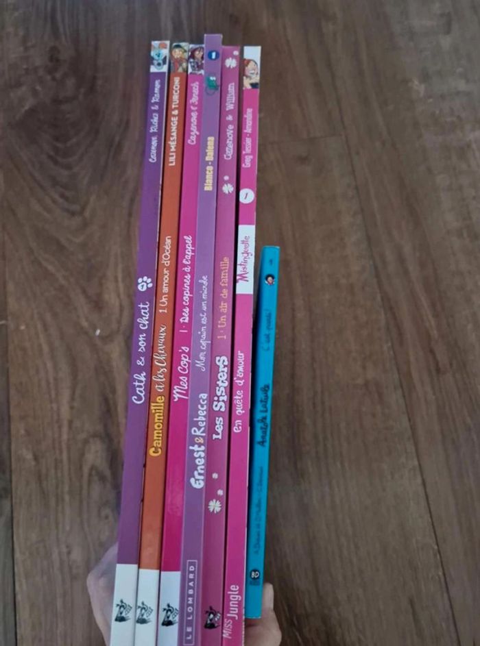 Lot  de  7 bandes  dessinées découverte fille - photo numéro 5