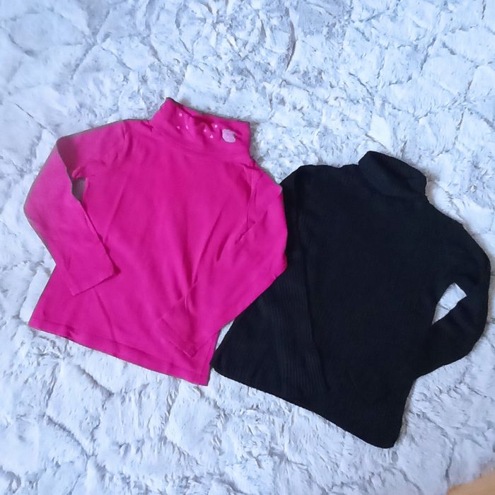 Lot de 2 sous pull 5 ans 🌹 Dpam 🌹 très bon état