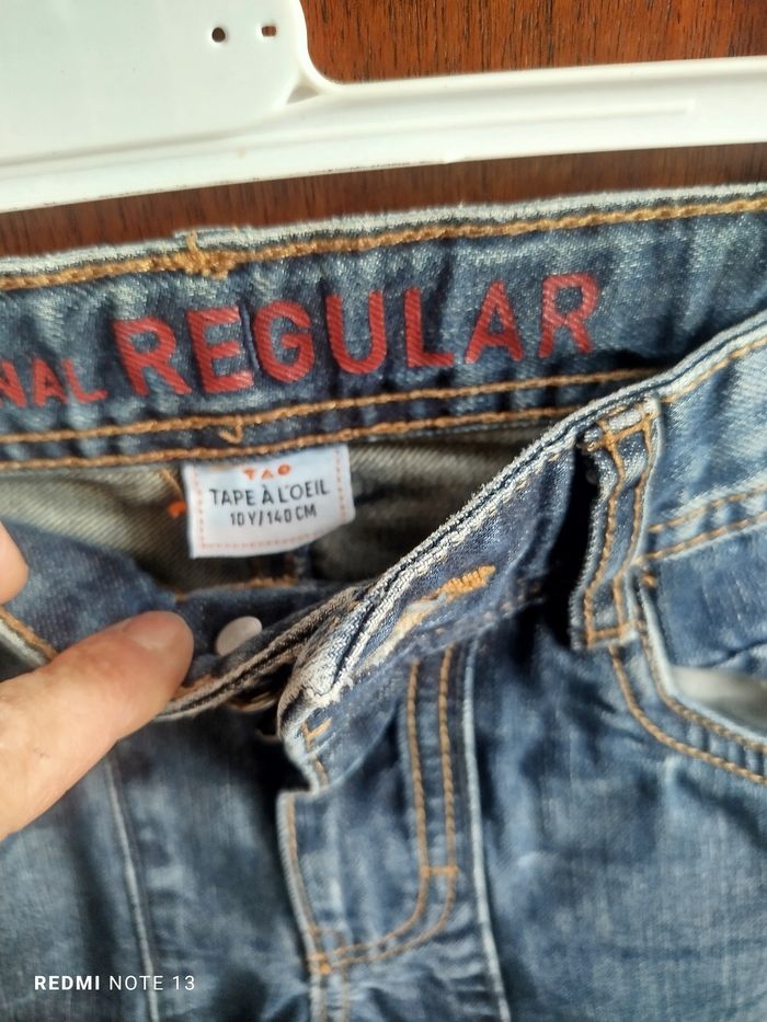 #kytie10ansgarcon. Jeans original regular taille 10 ans - photo numéro 3