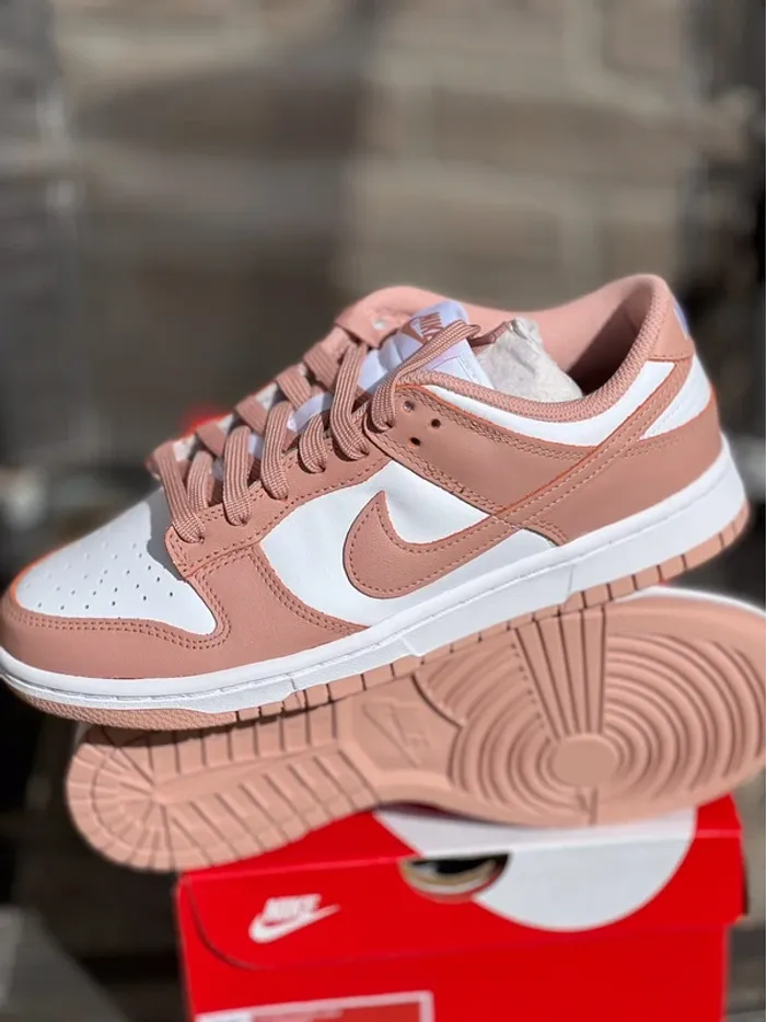 Nike dunk low rose whisper 39 - photo numéro 3