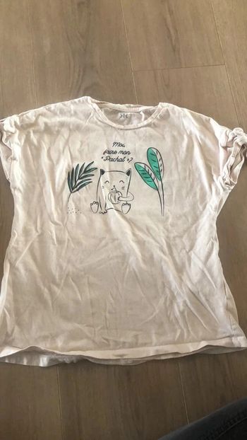 T-shirt rose La Redoute Kids taille 10 ans