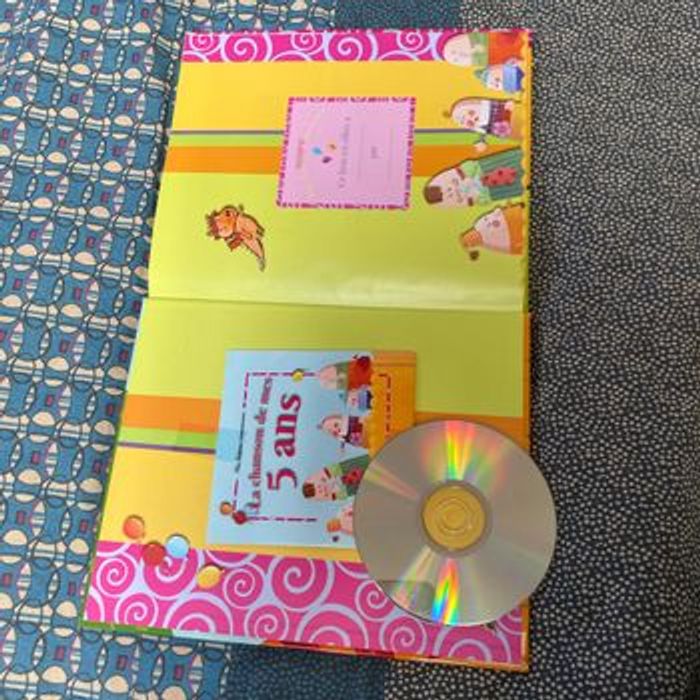 Livre et Cd 5 histoires pour 5 ans mes histoires d’anniversaire - photo numéro 2