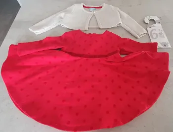 Magnifique robe et son bolero 6 mois