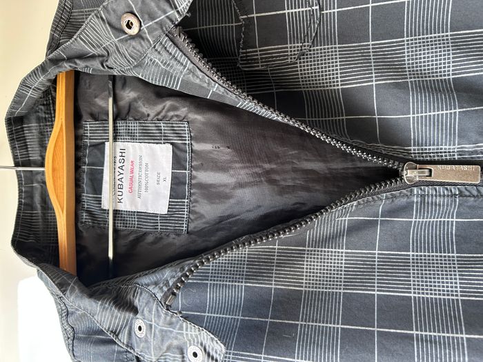 Manteau zippé gris Kubayashi - Taille XL - photo numéro 2