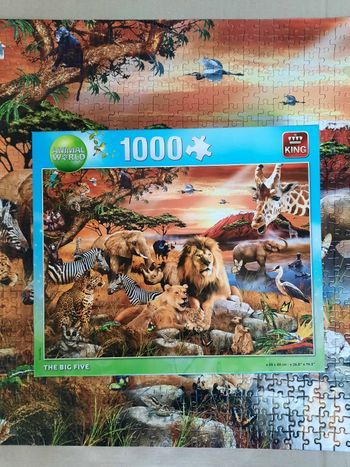 Puzzle savane 1000 pièces