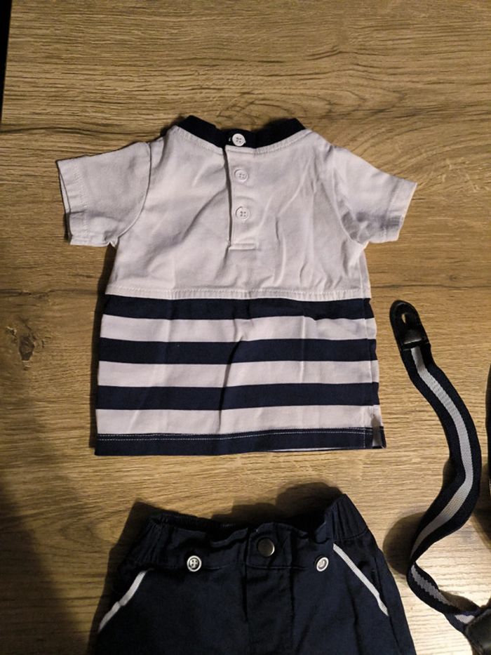 Ensemble short + t-shirt bébé - photo numéro 3
