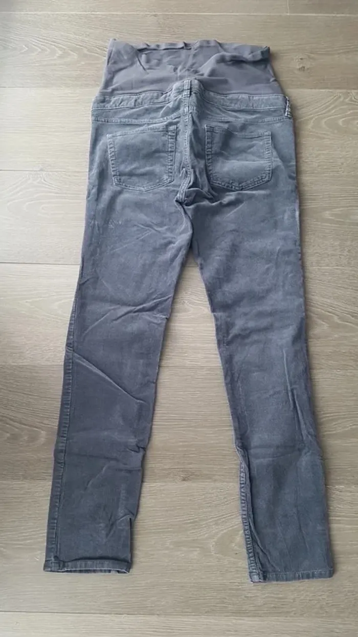 Pantalon maternité velours milleraies - photo numéro 2