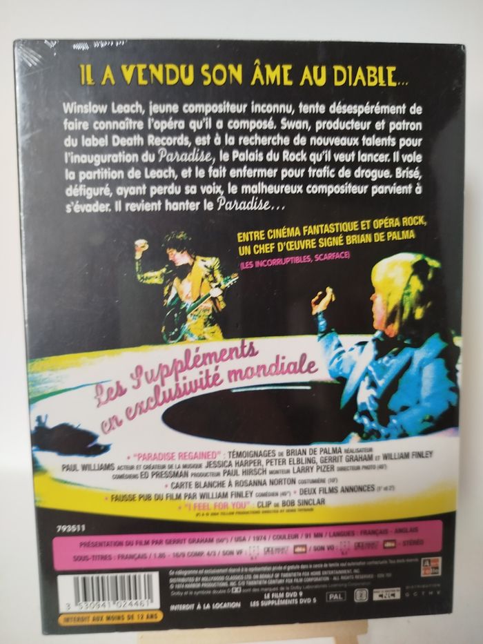 Phantom of the paradise - DVD collector - photo numéro 4