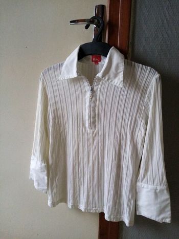 chemisier avec manche 3/4