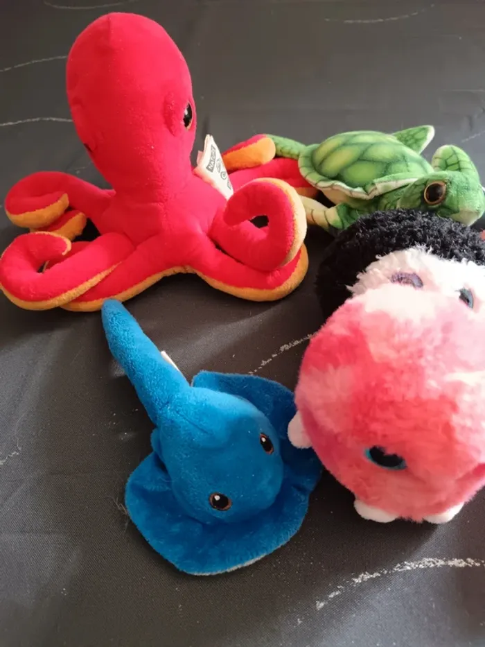 Lot petites peluches - photo numéro 2