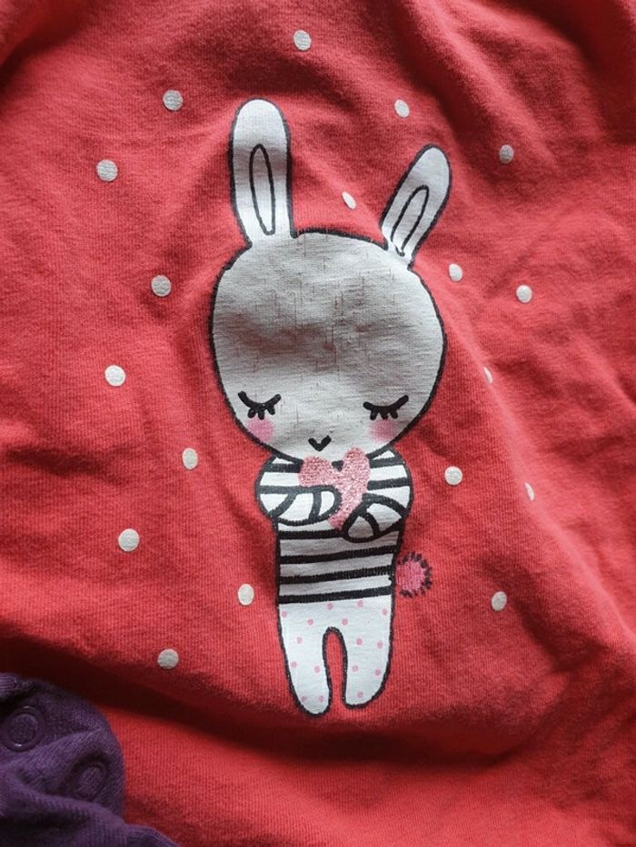 Lot de 3 t-shirts bébé 12 mois - photo numéro 4