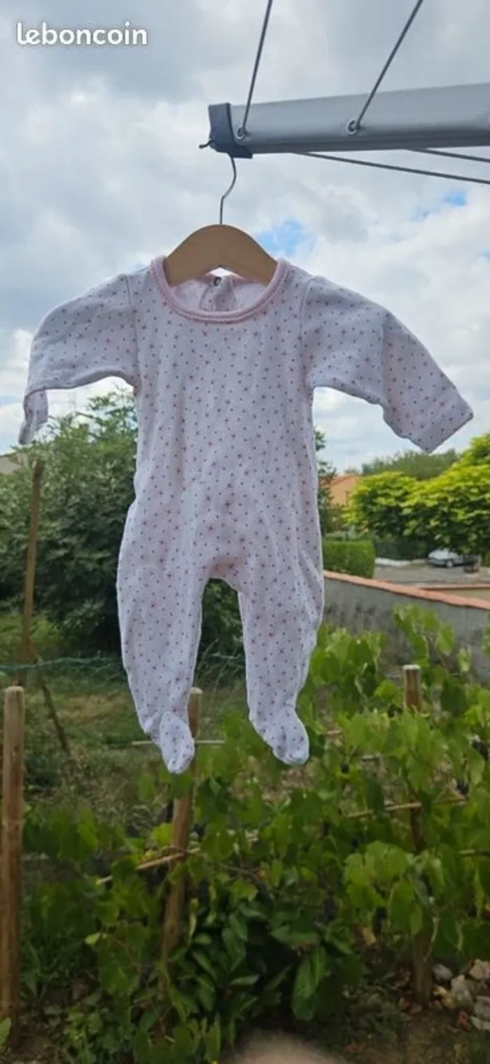 Pyjama bébé 1 mois