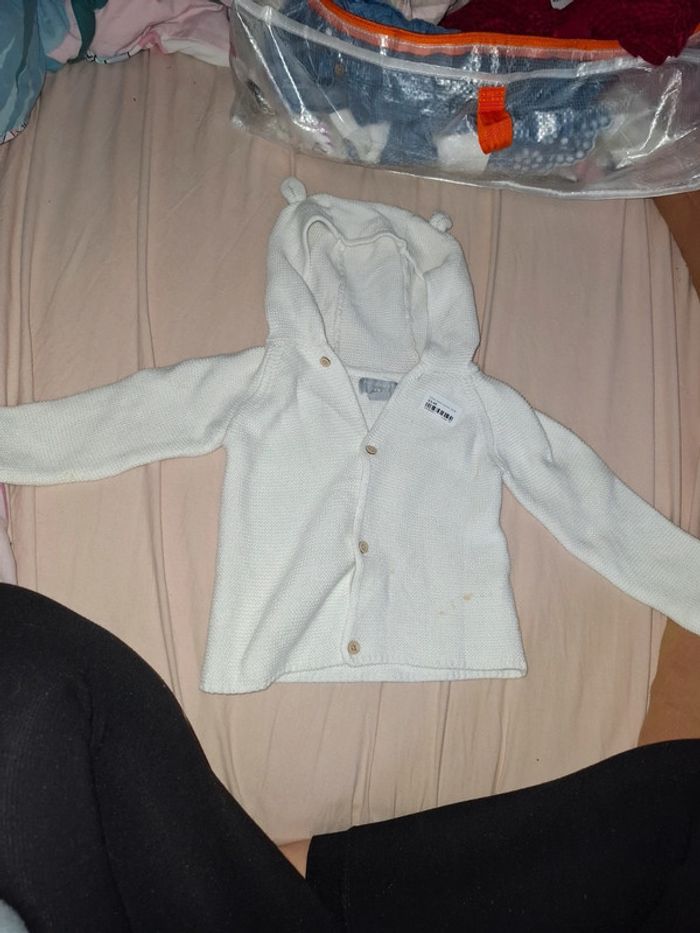 Gillet blanc