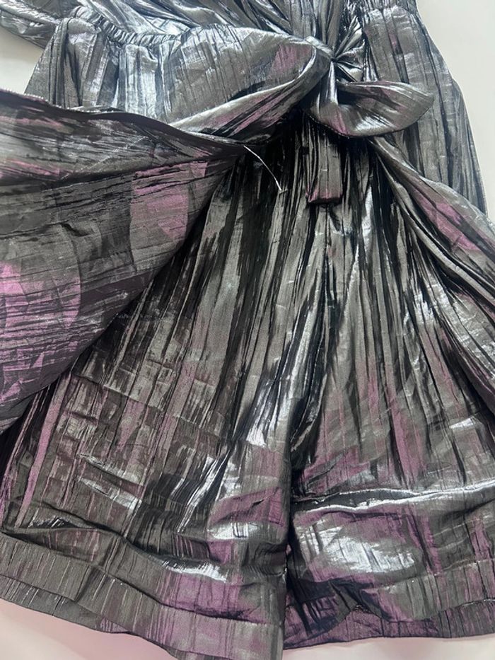 Combi-short argentée H&M taille M/38 - photo numéro 5