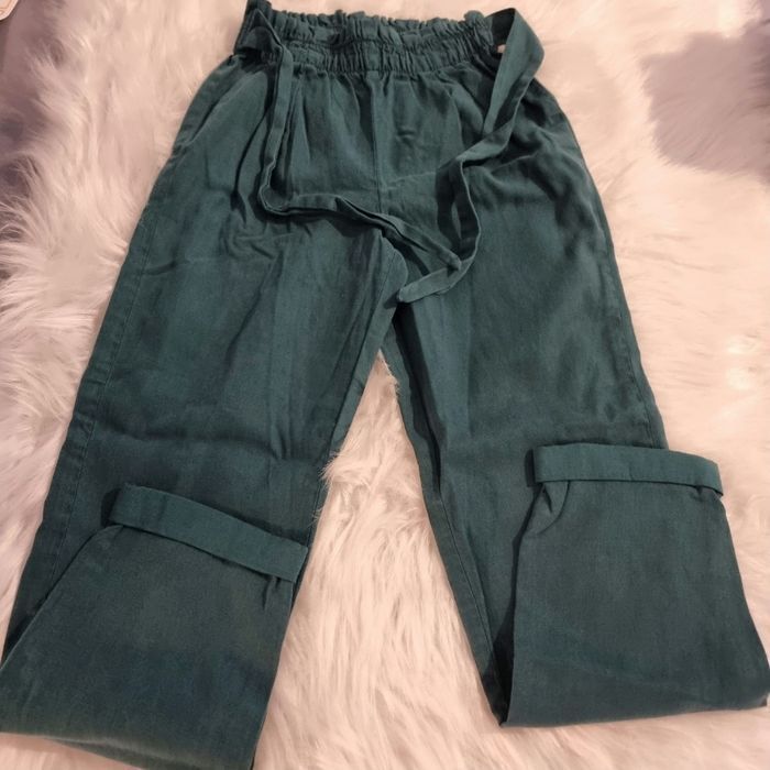 NEUF (non porté ) 🏷🤩😍🥰superbe pantalon fluide 7 ans fille 🌺⚘️🌺⚘️ - photo numéro 2
