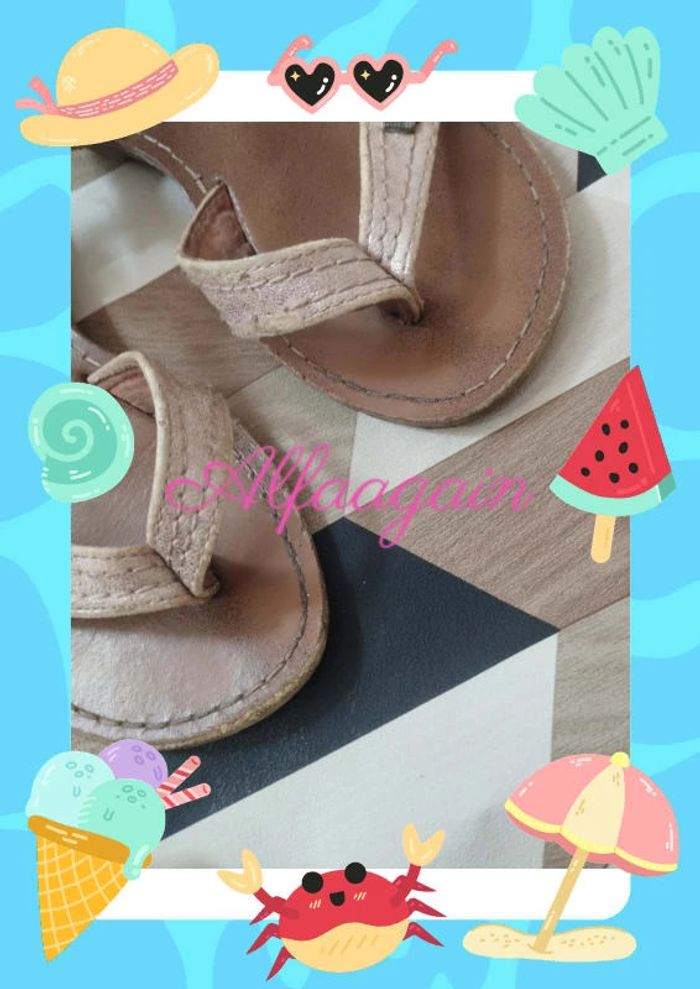 Sandales beige les petites bombes 30 - photo numéro 5