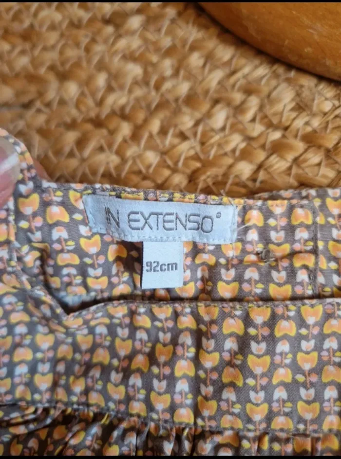 Jolie ensemble robe et leeging fille extenso 2 ans 92cm - photo numéro 7