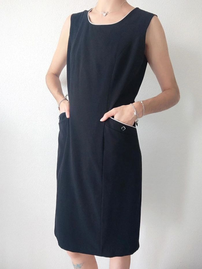 Robe droite poche style année 50 60 vintage / Daxon - 42/XL