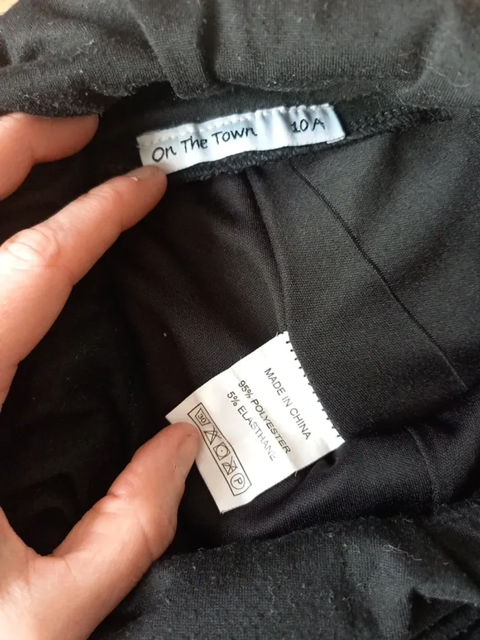 Pantalon noir fille 10 ans - photo numéro 10