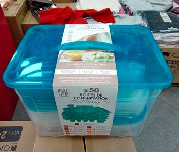 50 boîtes de conservateur neuf