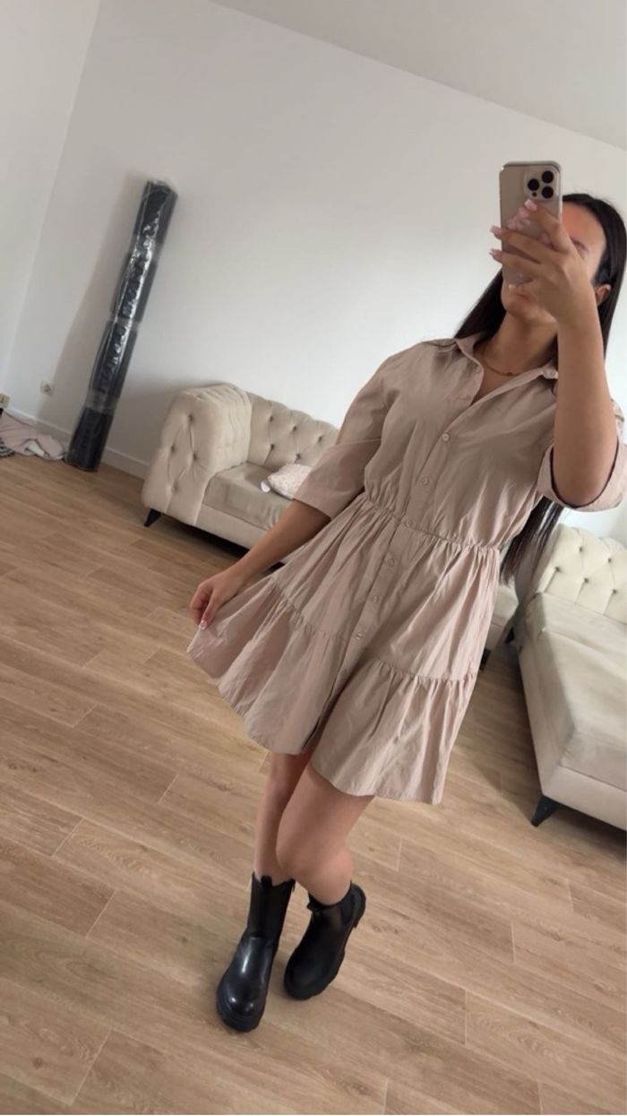 Robe beige