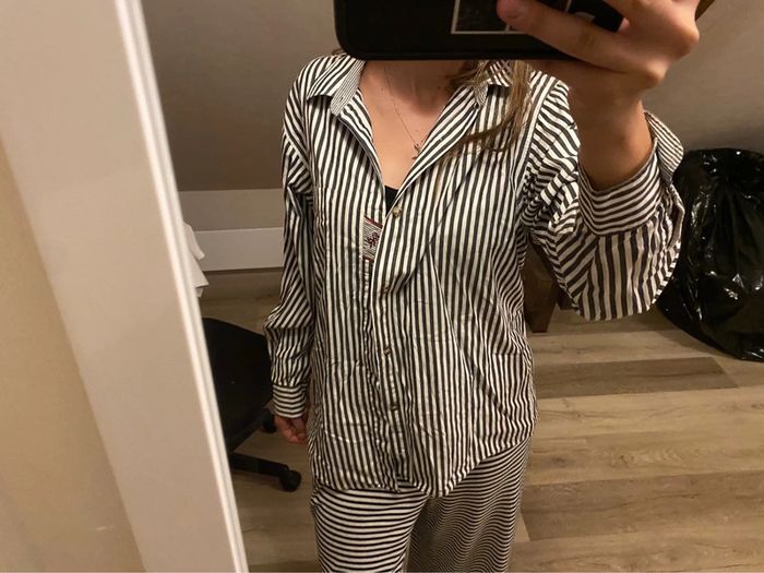 chemise rayé homme C17 taille M - photo numéro 3