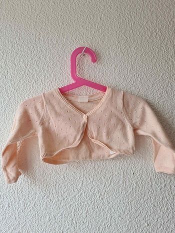 boléro rose claire H&M