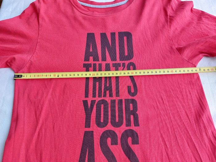 Tee-shirts Nike Coupe droite And That's Your Ass Taille S - photo numéro 6