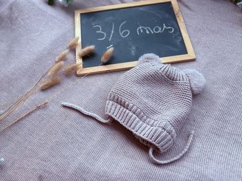 Petit bonnet Zara beige