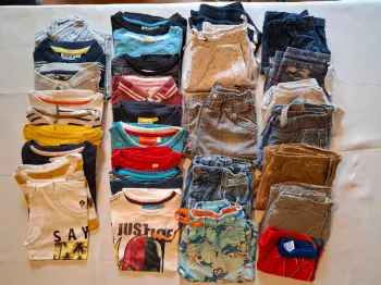 Gros Lot tee-shirt short garçon 5 ans été