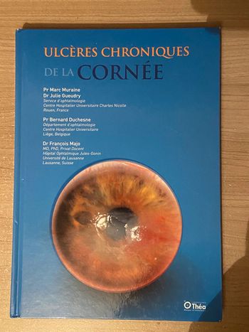 Livre Ulcères chroniques de la cornée