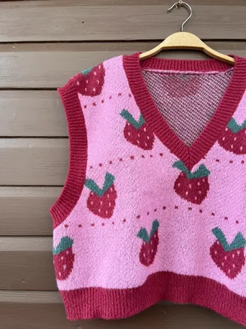 Pull sans manches