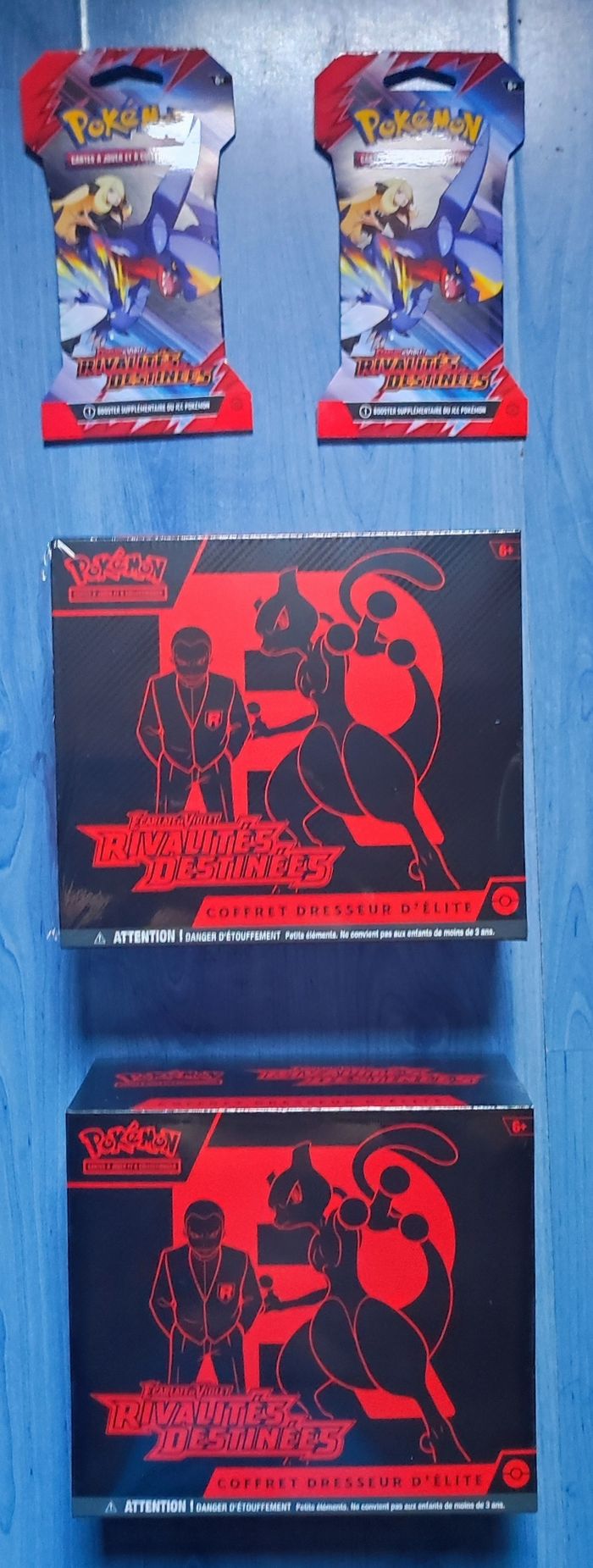 Etb ev10 rivalités destinées + 2 blister ev10 - photo numéro 3