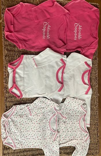 Lot de 6 bodys twins