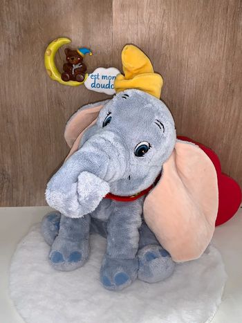 DY201 doudou peluche éléphant 🐘 dumbo disney