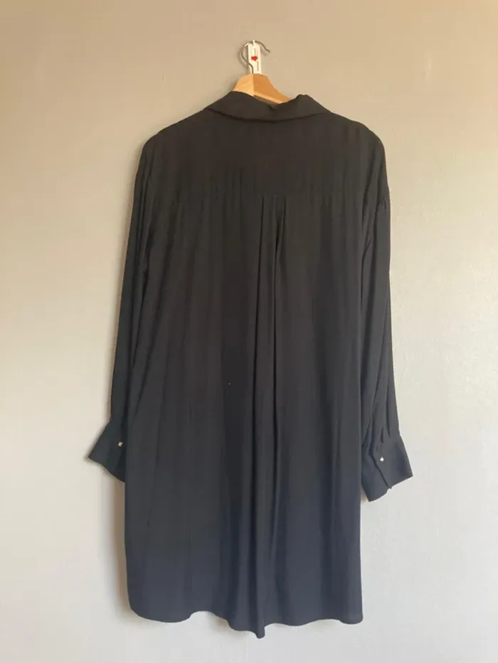 Robe été noire Zara - taille S - neuve avec étiquette - photo numéro 5