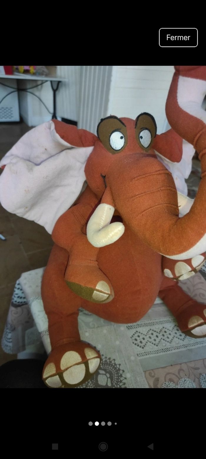 Peluche Tarzan j40 - photo numéro 4