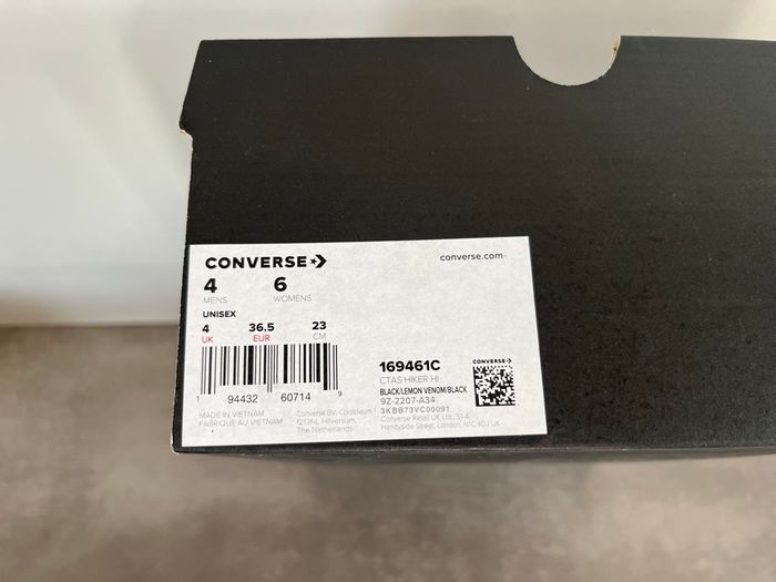 Converse Run Star Hike – Modèle 169461C – Taille 36,5 (Noir) le - photo numéro 4