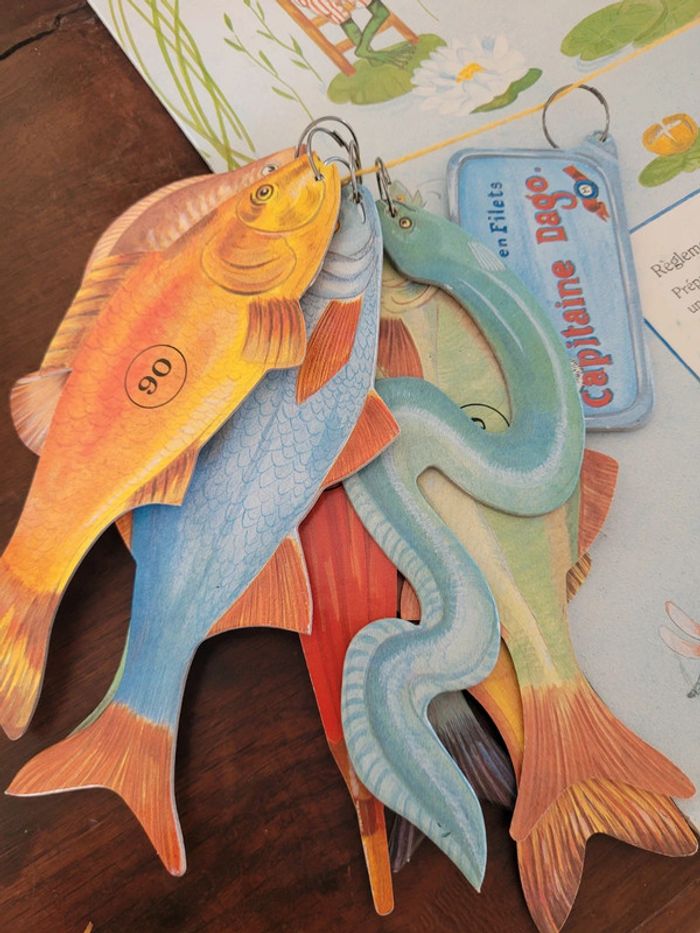 Vends jeu vintage 80s grand concours de pêche par dagobert - photo numéro 5