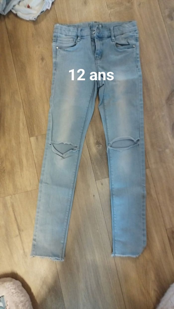 Pantalon / jeans fille 12 ans