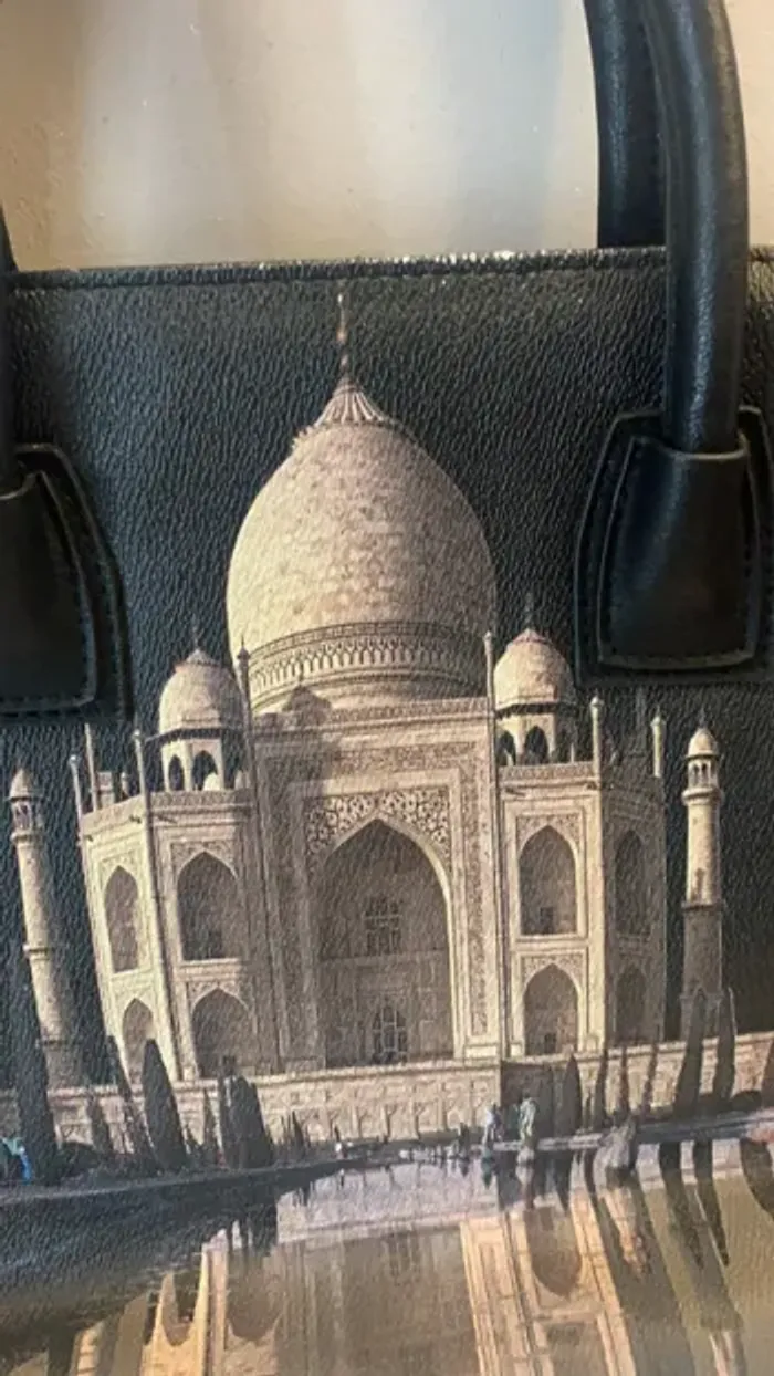 Sac motif Taj Mahal - photo numéro 2