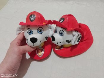 Pat patrouille chaussons Marcus pompier