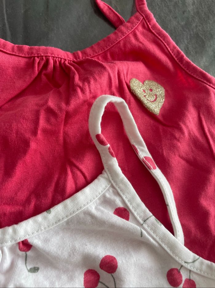 Lot maillots de corps fille - photo numéro 3