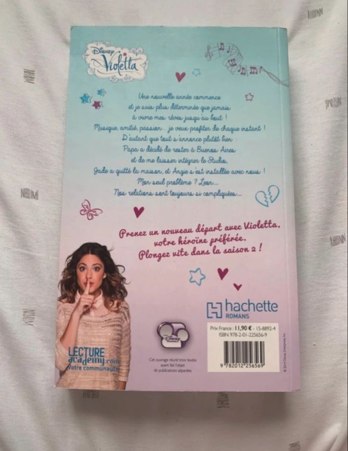 Livre Violetta / Bienvenue dans la saison 2 - photo numéro 2