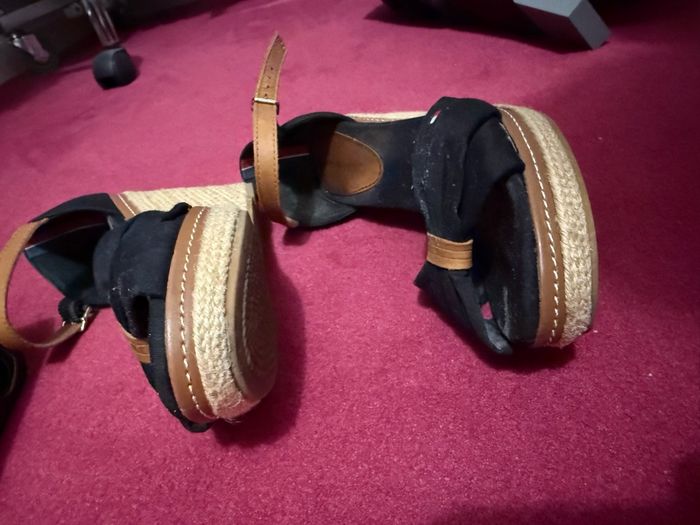 Compensées 38 noir tommy Hilfiger - photo numéro 10