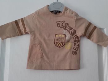 Tee-shirt manches longues garçon 3 mois