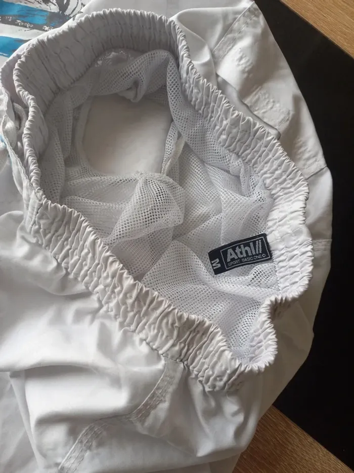 Short blanc homme M - photo numéro 6