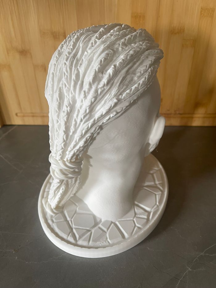 Buste de Ragnar Lothbrok - Viking - Porte Casque, - photo numéro 4